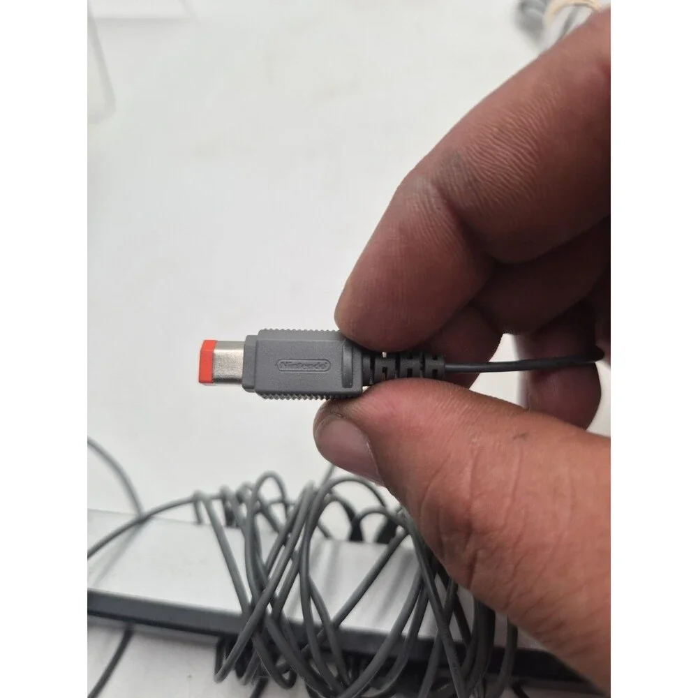 Nintendo Wii OEM Cord Bundle Power Supply AV Cable Sensor Bar Genuine Tested